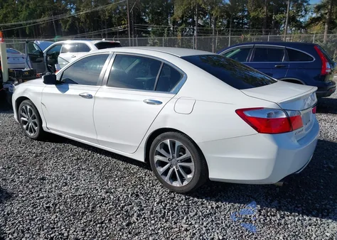 2013 Honda Accord Sport из США, поврежденный, VIN 1HGCR2F5XDA278794